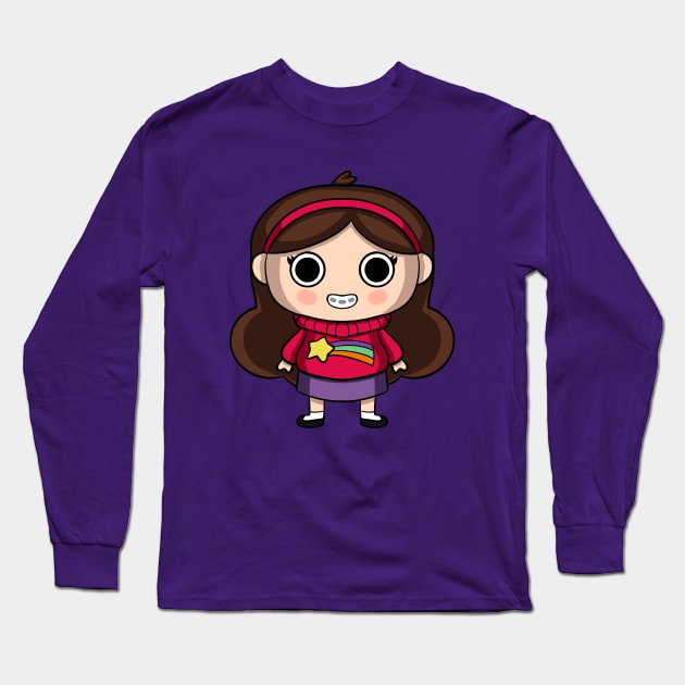 Mabel Chibi Long Sleeve T-Shirt by SarahDoesArts